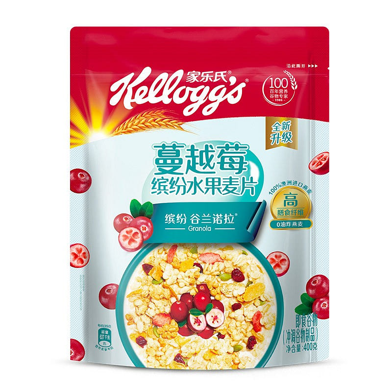 Kellogg’s Cranberry Fruit Granola 400g 400 g