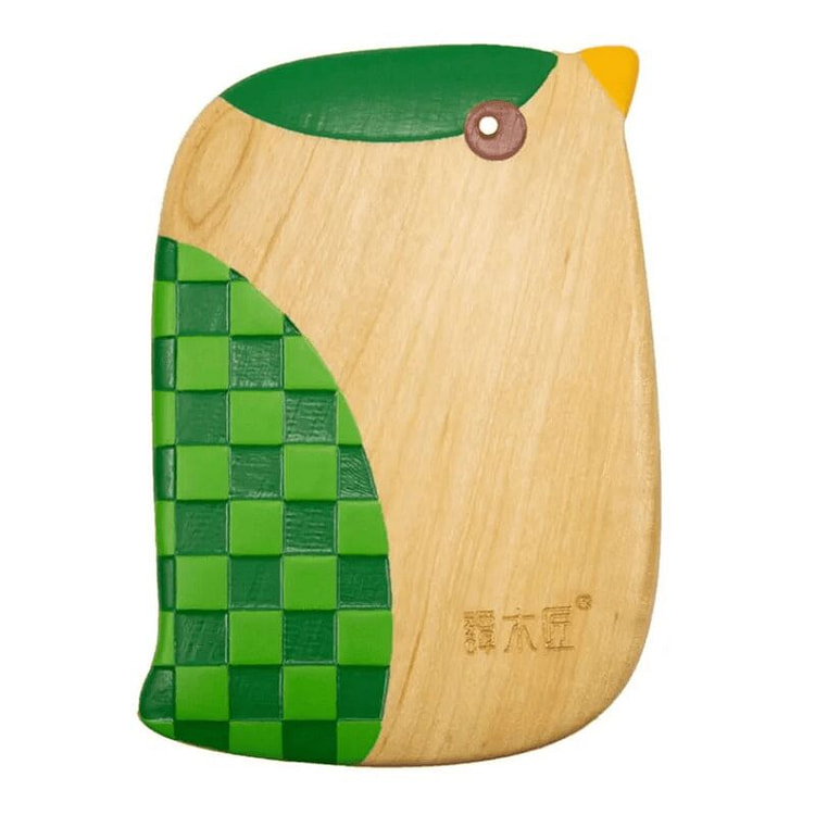 halcyon Green Bird Detangling Hair Brush 1 count