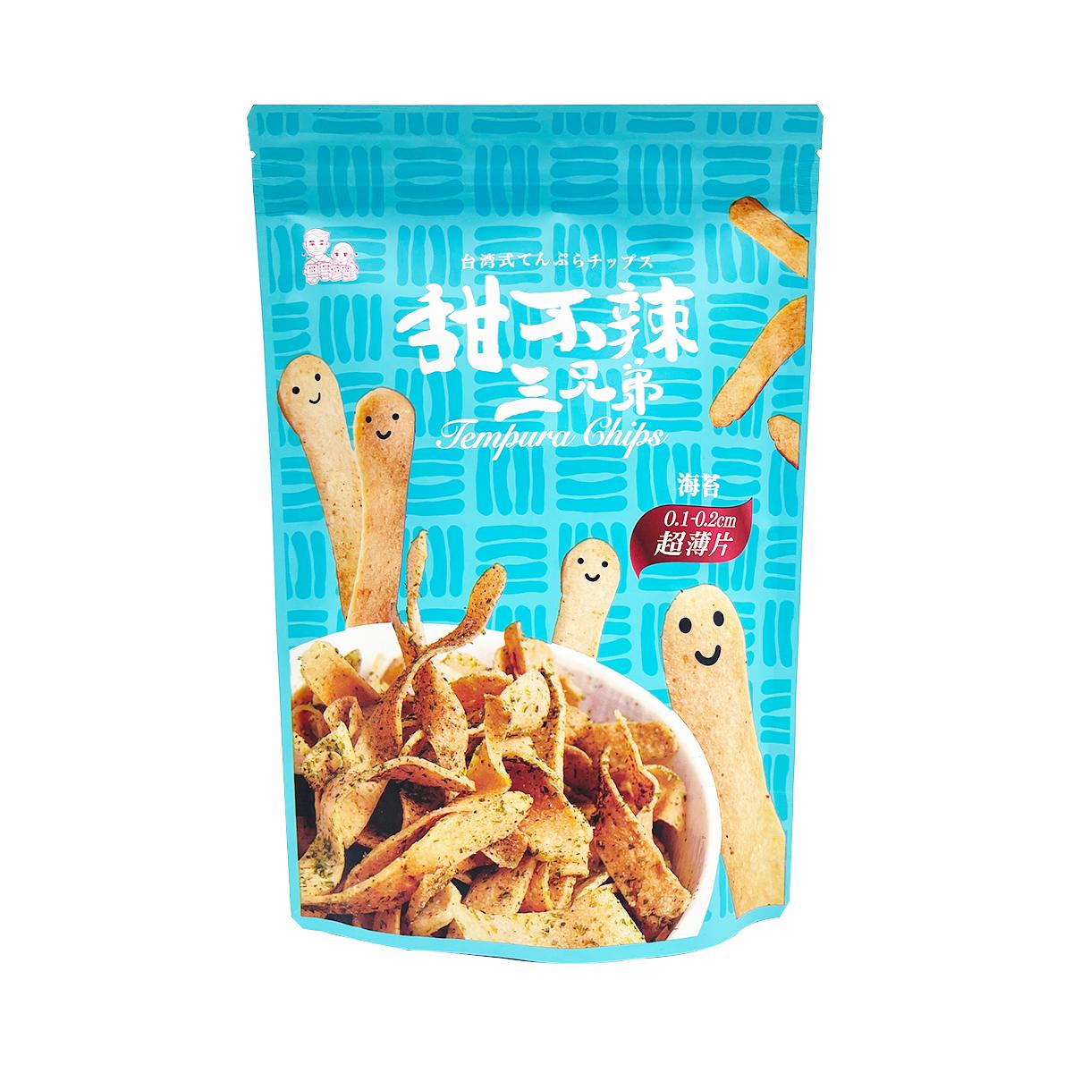 臺灣【甜不辣三兄弟】苔小弟-海苔(新包裝) 100 克