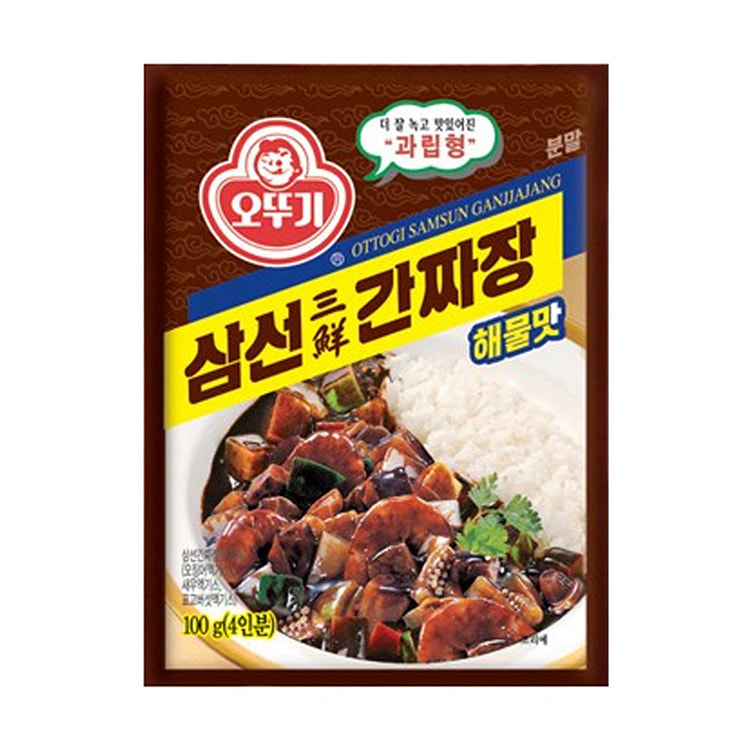 Ottogi Samsun Ganjjajang Seafood (Powder) 100g 1 each