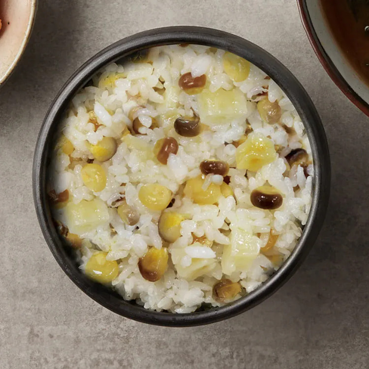 Quick Corn & Potato Rice Mix 99 g*4 boxes