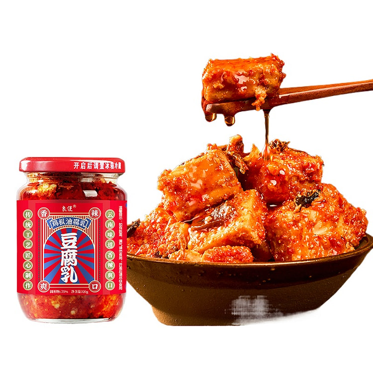 Liangcheng Chicken Fir bean curd 320g*1 bottle