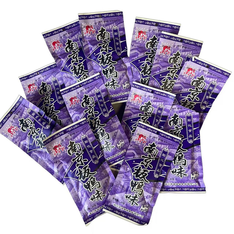 步步升膨化食品 南京板鸭味 20g x 12