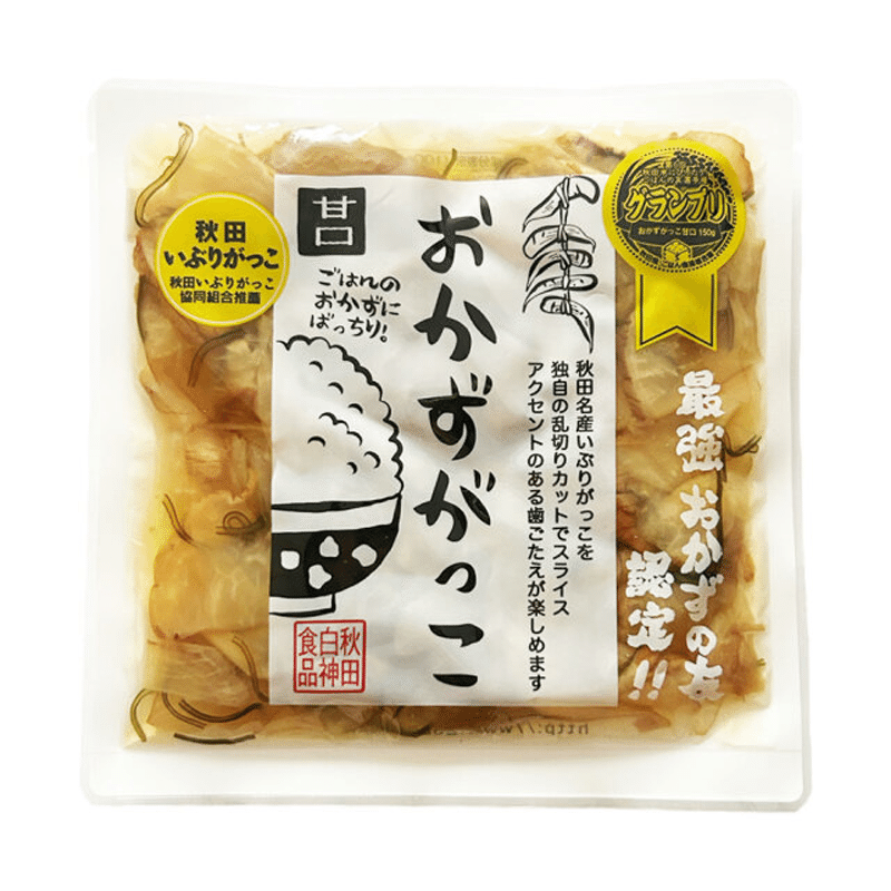 Akita Shirakami Foods Side Dishes Gakko Sweet 1 箱