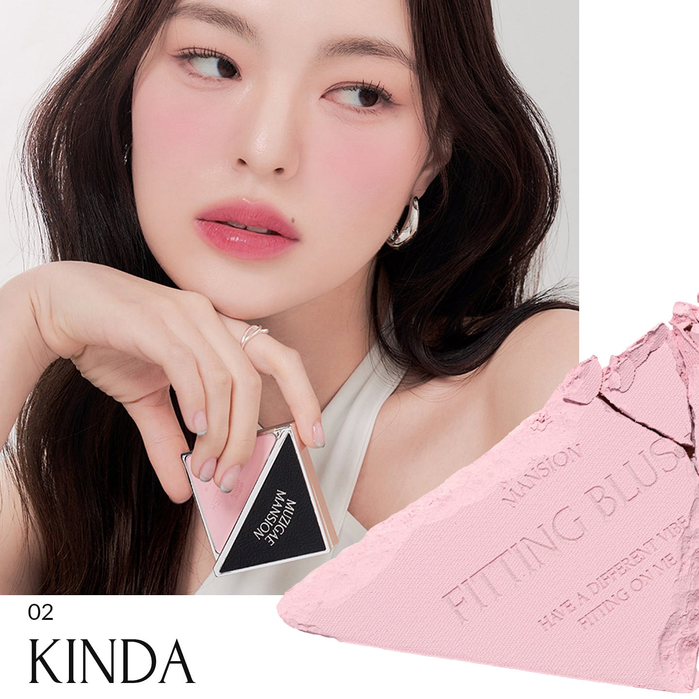 Muzigae Mansion's Fitting Blush 5g 02 Kinda 1 個