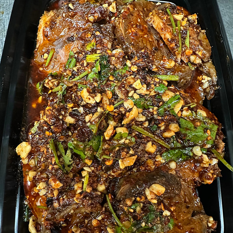 川香红油干拌牛肉
