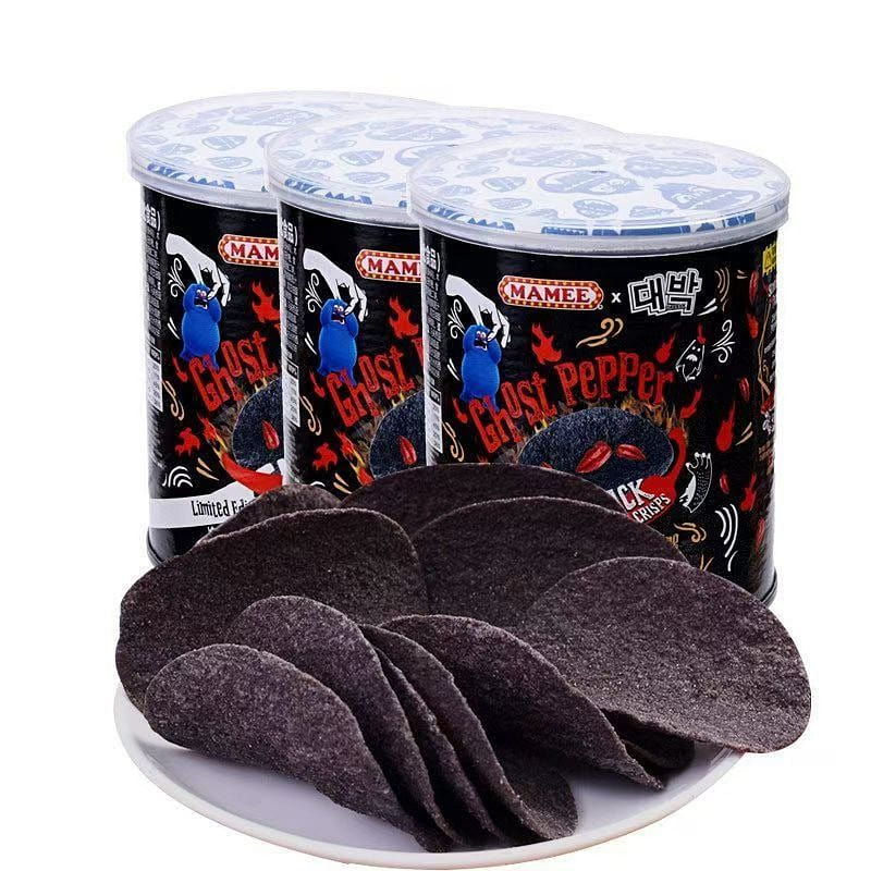 Mummy ghost pepper potato chips Malaysia imported devil pepper burst hot extra h 45 g