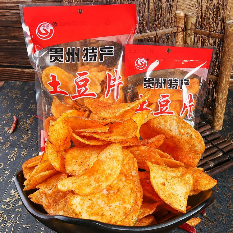 贵云 贵州土豆片麻辣味