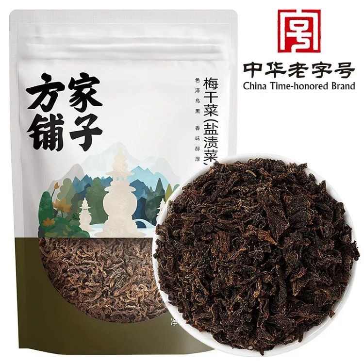 Fangjia Puzi Dried Mustard Greens 300g*1 bag 300 g
