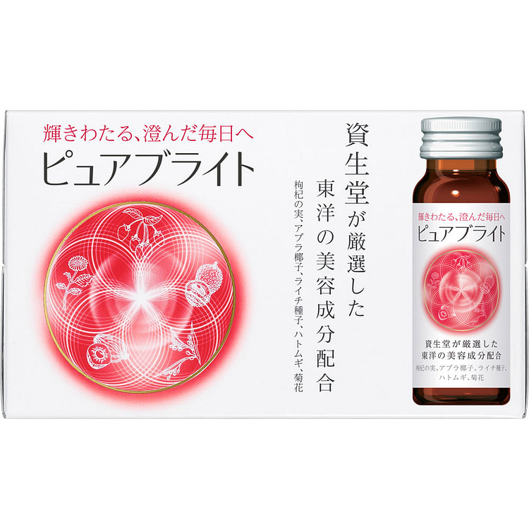 Shiseido Pure White Bright Drink 50mlx10 1 each