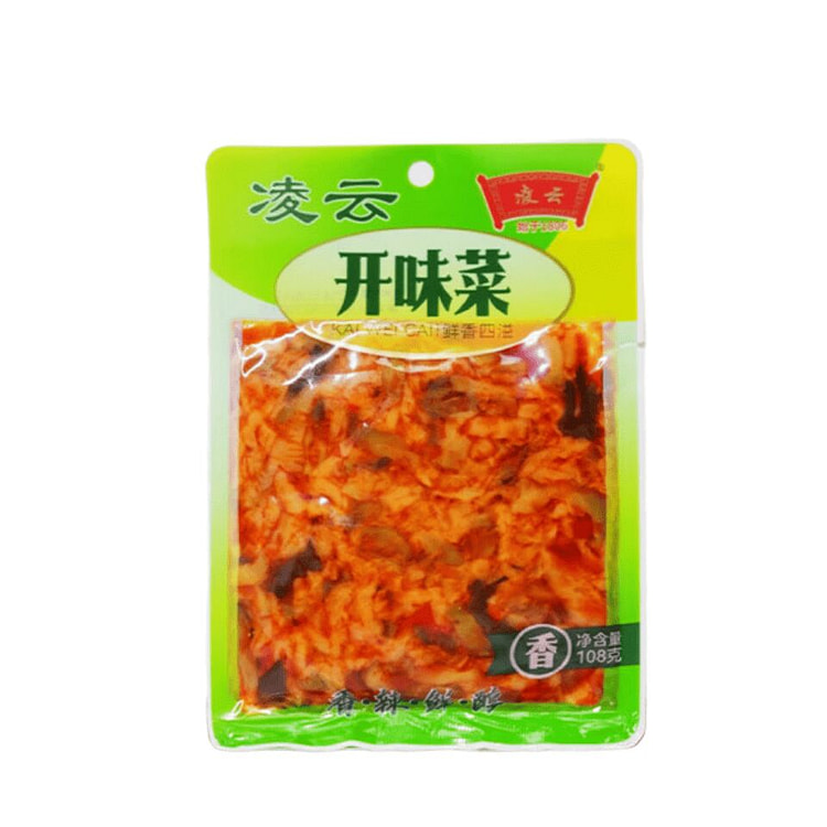 Zha Cai Appetizer Combo with Radish &Wood Ear 108 g
