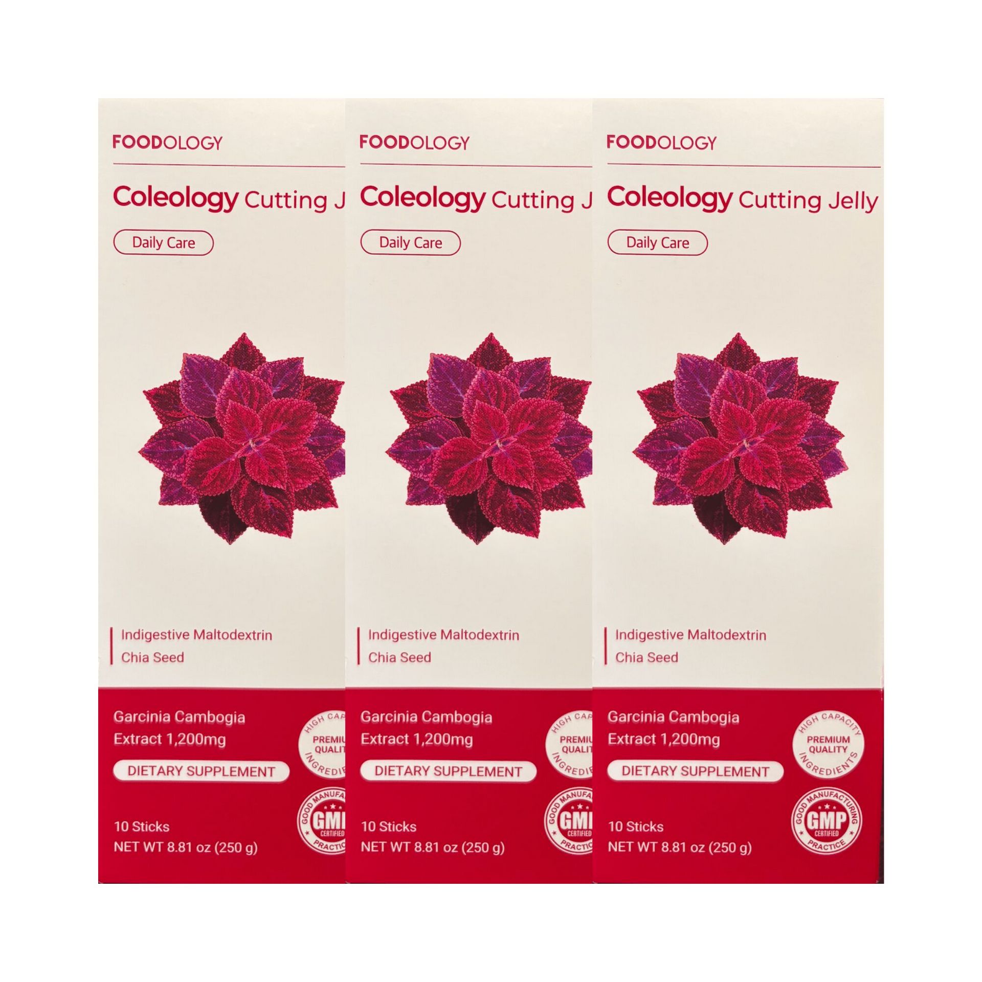Foodology Coleology Cutting Jelly 10 Sticks Ea 3 box - Weee!