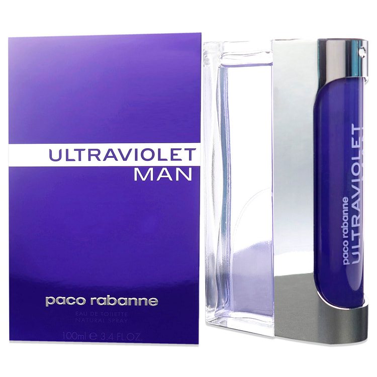Paco Rabanne 남성용 Ultraviolet - 3.4온스 EDT 스프레이