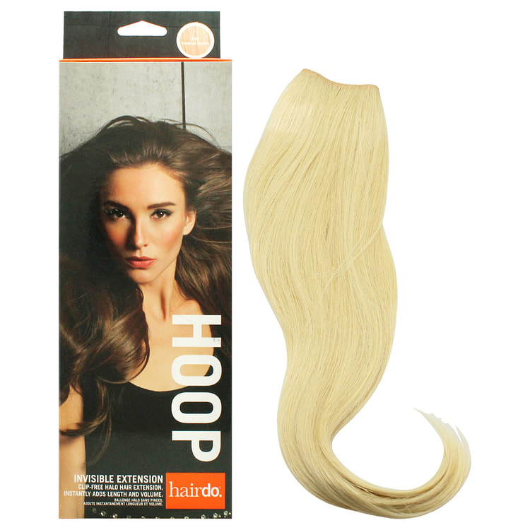 目に見えないエクステンション - R22 スウェーデン ブロンド by Hairdo for Women - 1 個のヘアエクステンション