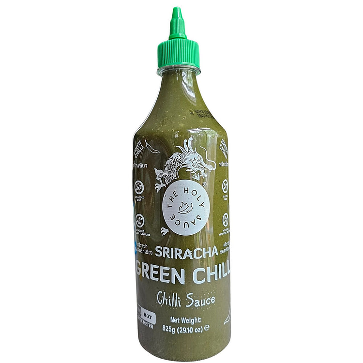 Holy Sauce Green Chili Sriracha - Vegan & Non-GMO