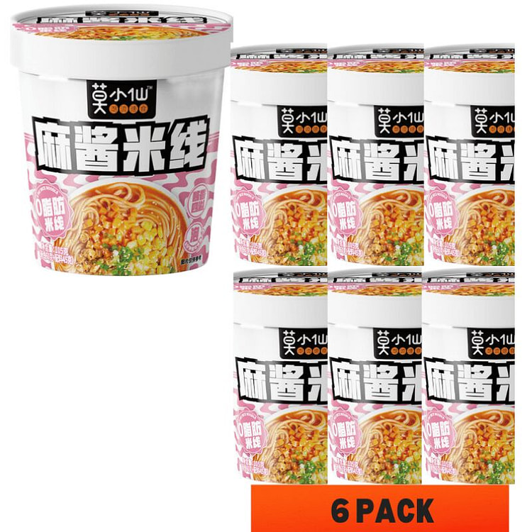 105克*6盒 莫小仙浓汤麻酱米线（盒装）