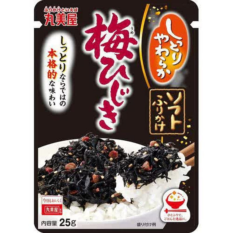 Marumiya Soft Furikake Plum Hijiki NP 25g 1 each