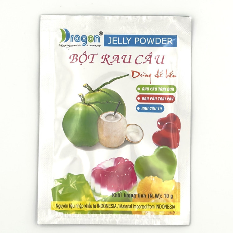 DRAGON Coconut Jelly Powder Dessert Mix 10 g