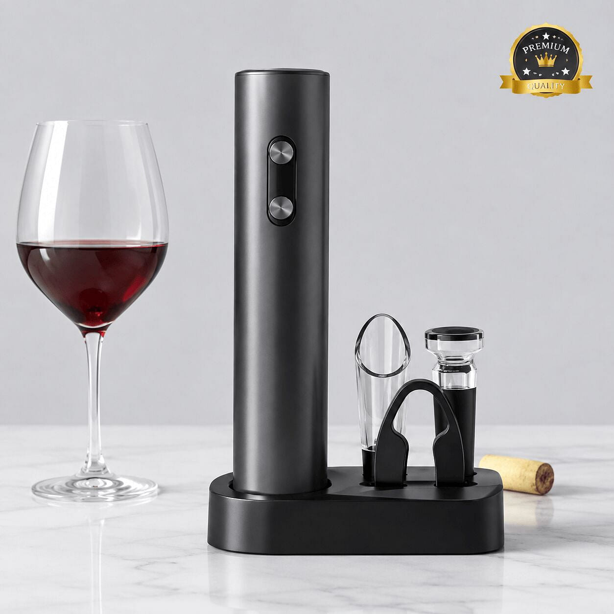 Electric Wine Opener Set Automatic Corkscrew with 1 box