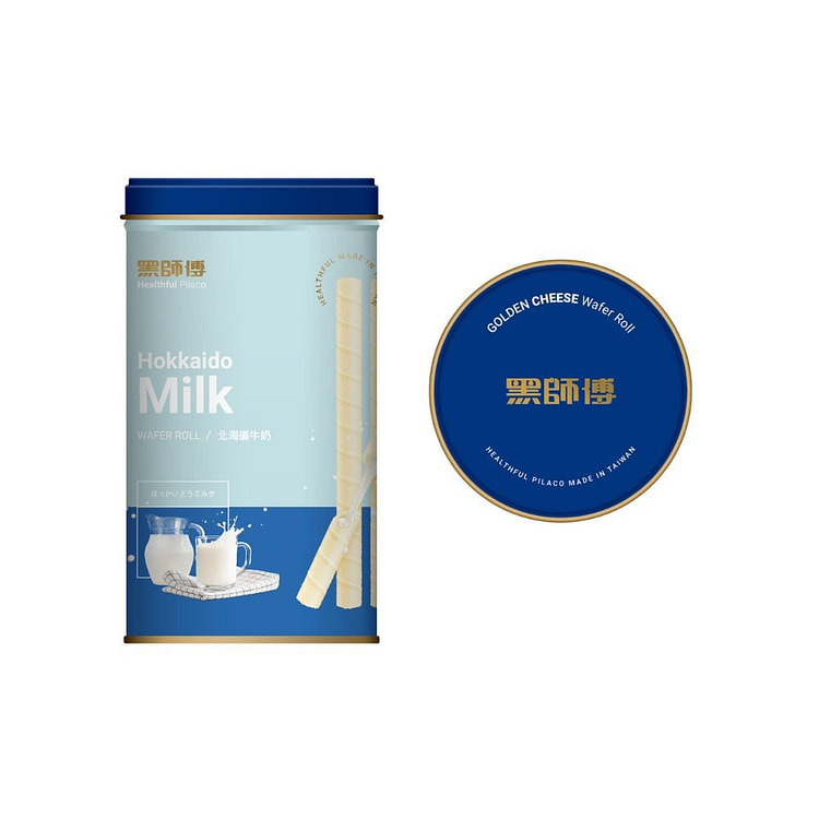 经典卷卷酥 - 黑师傅 - 北海道牛奶口味 400 克