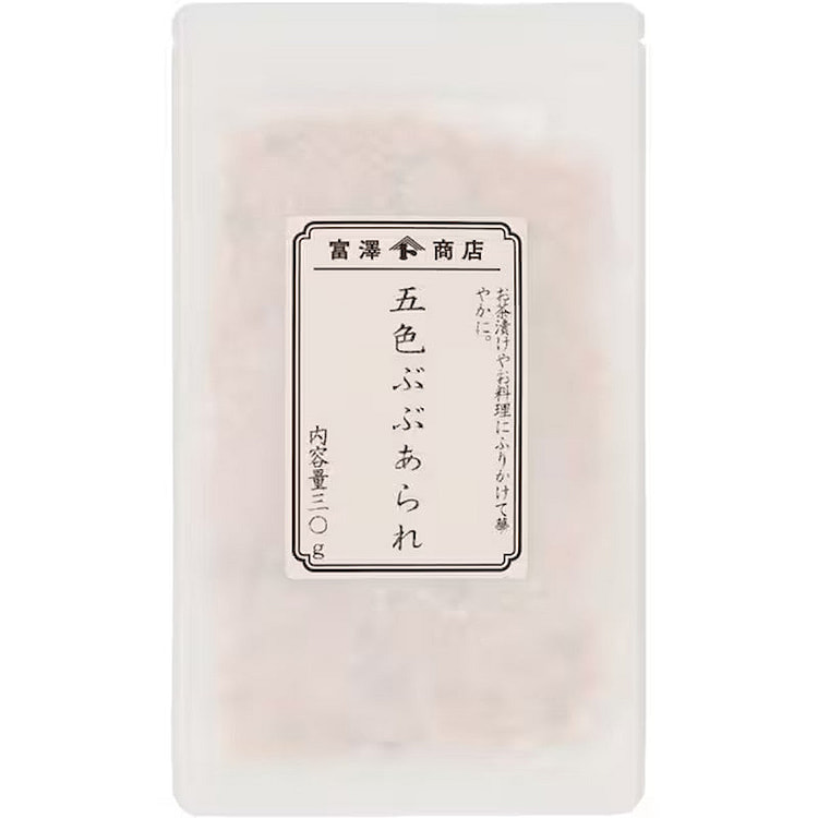 TOMIZ 5-Color Bubu Arare 30g 1 each
