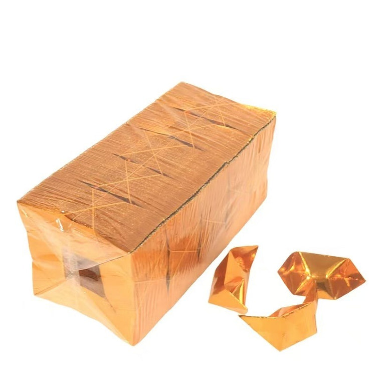 gold ingot - shaped paper