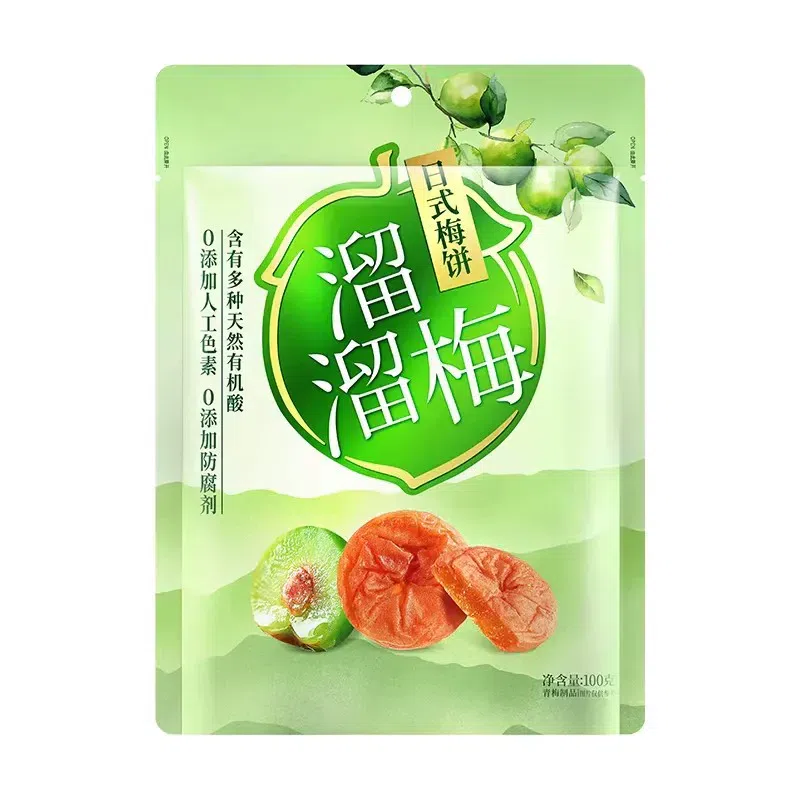 Liuliu Mei Japanese-Style Plum Candy 100g/bag 100 g