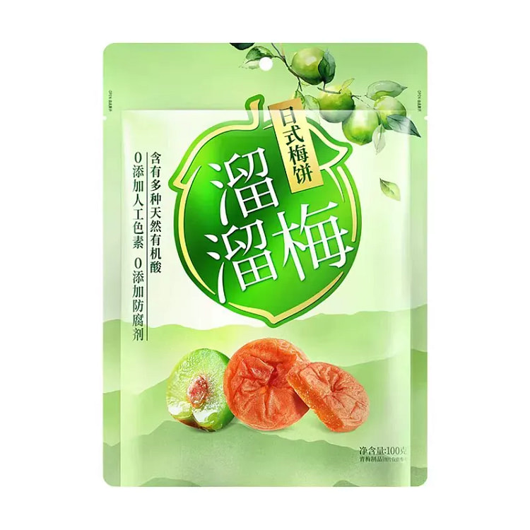 Liuliu Mei Japanese-Style Plum Candy 100g/bag 100 g