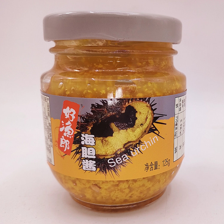 大连特产好渔郎即食海胆酱海胆黄刺身海胆拌饭面 125g*1瓶