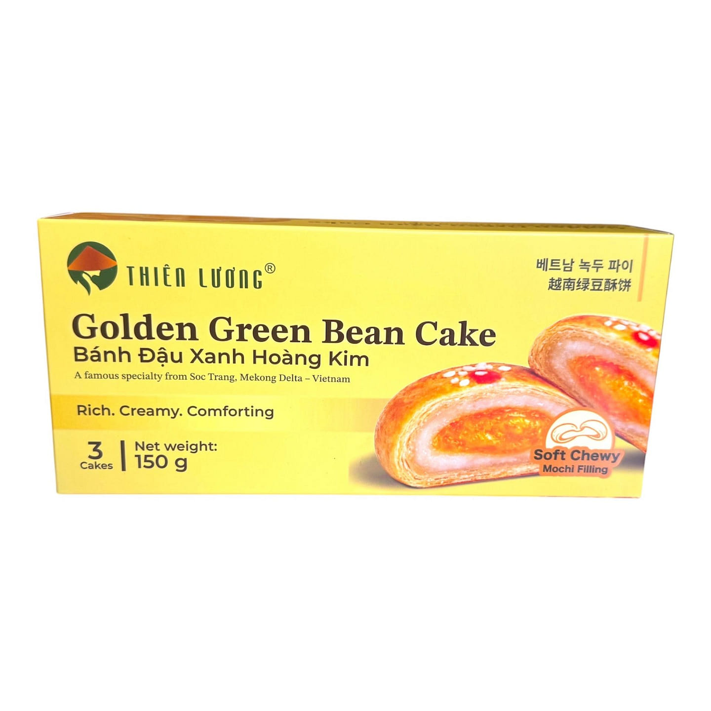 Thien Luong Golden Green Bean Cake 150 g
