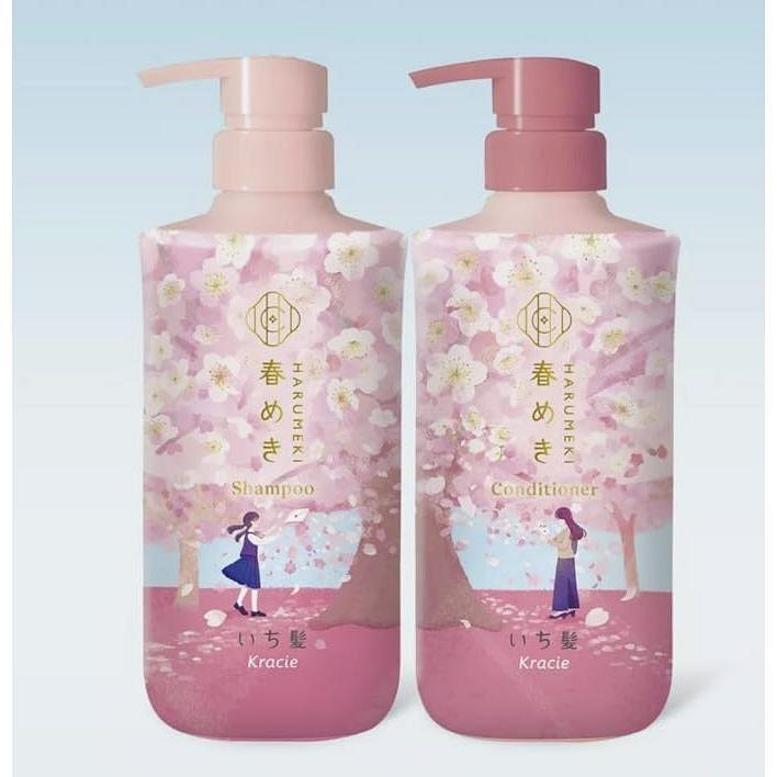 ICHIKAMI Sakura Hair Care Shampoo+Conditioner Set 1 each