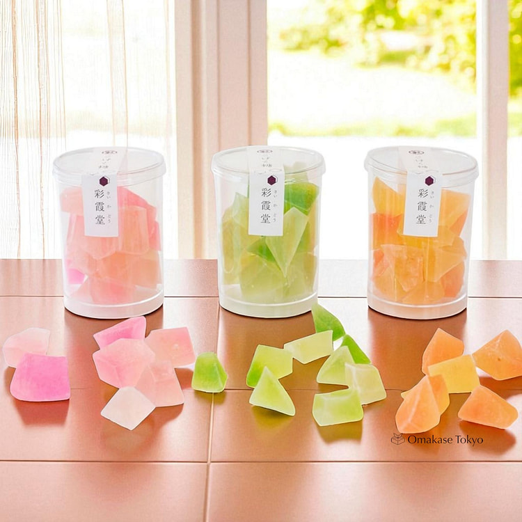 Edible Jewel Kohakuto 3-Set (Mango, Muscat, Peach