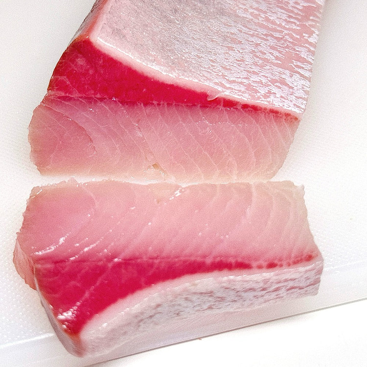 Frozen Japanese Yellowtail Hamachi Loin (Sashimi) 1.2 lb