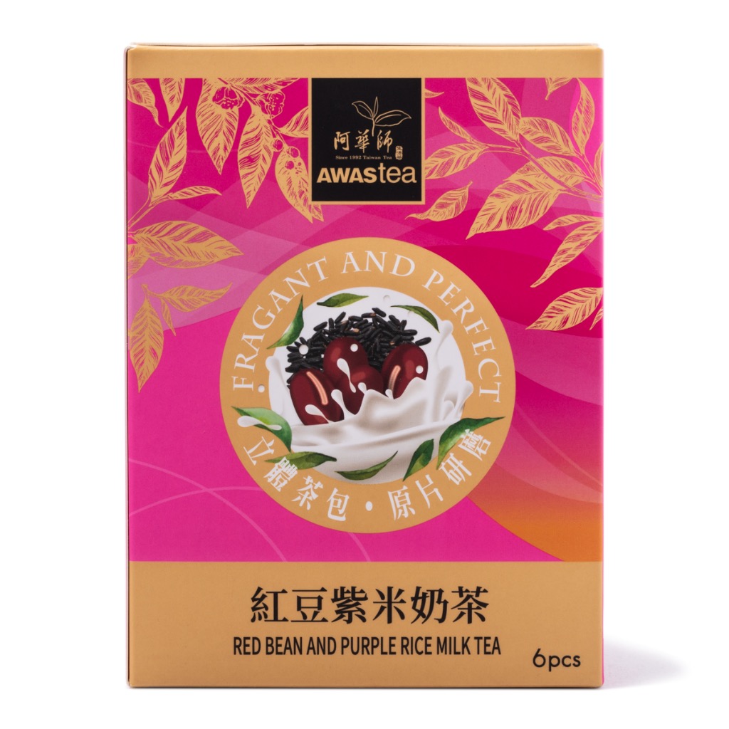 Get Awastea Red Bean and Purple Rice Milk Tea 6pk Delivered Weee