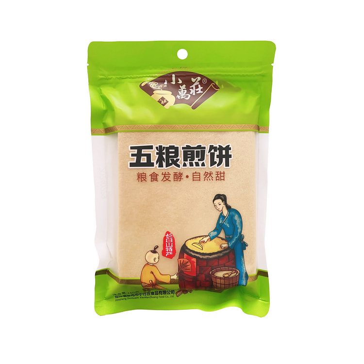小万庄 五粮煎饼【手工摊制】【粗杂粮煎饼】【健康主食】