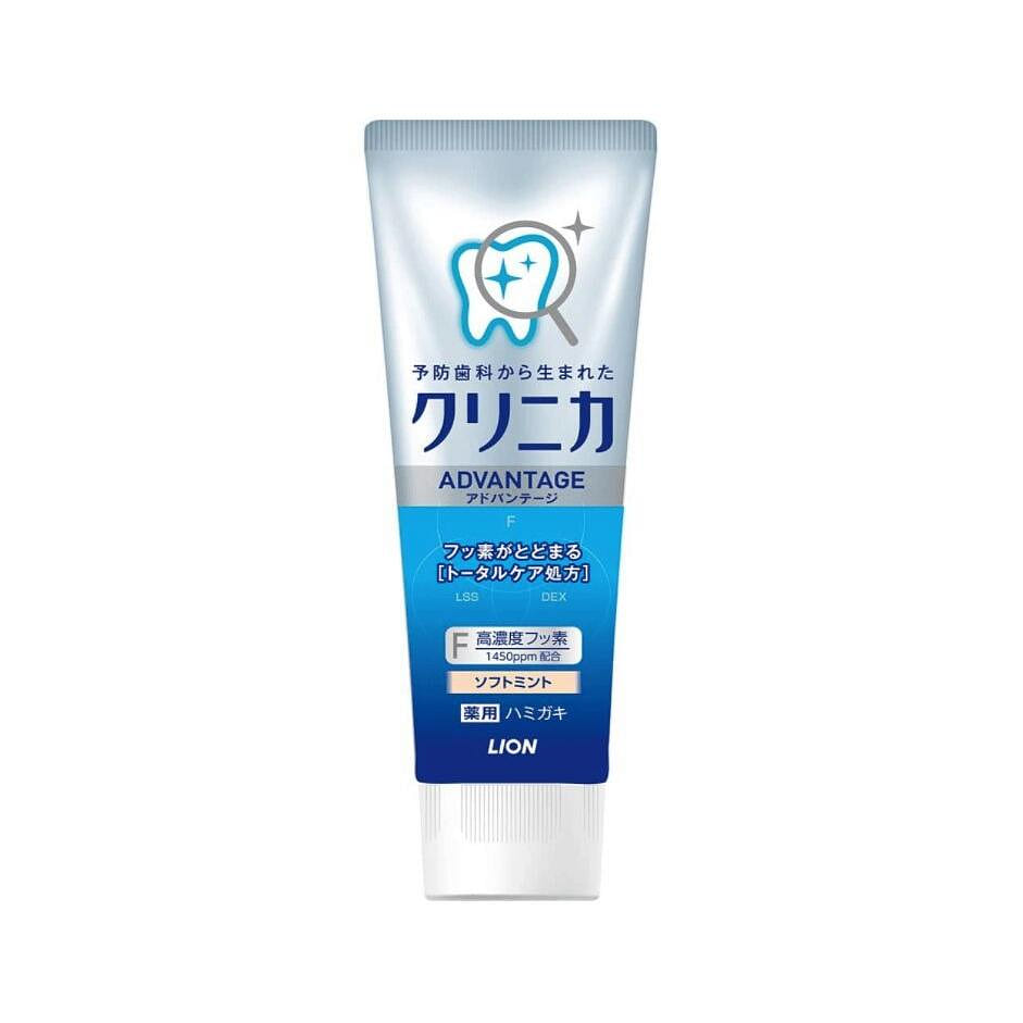 LION CLINICA Advantage Toothpaste 130g Soft Mint 1 each