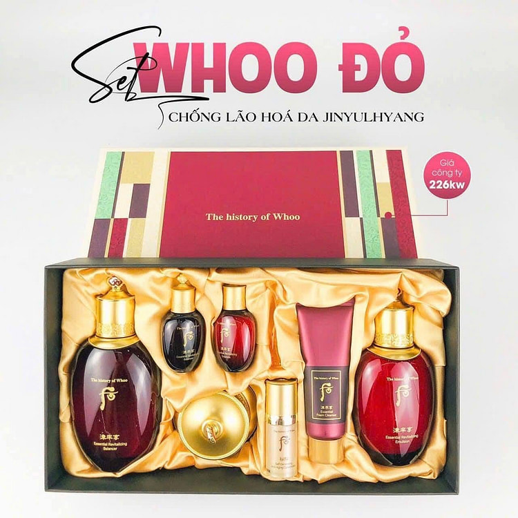The Whoo Jinyulhyang Anti Aging Special Set 1 hộp