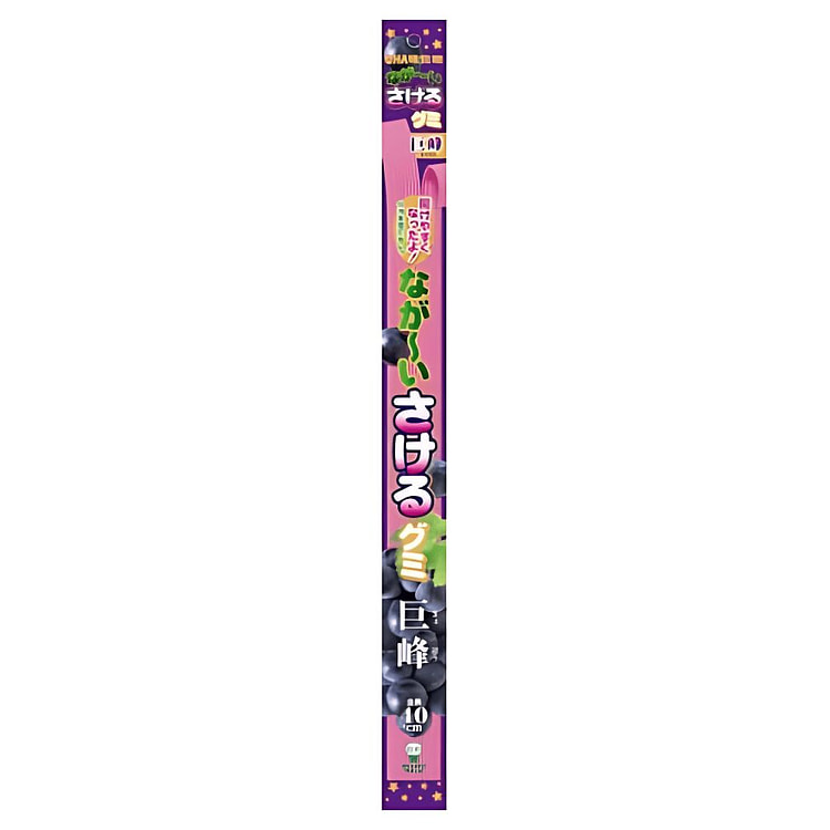 UHA Sakeru Extra Long Fruit Gummy Kyoho Grape 1P 1 count