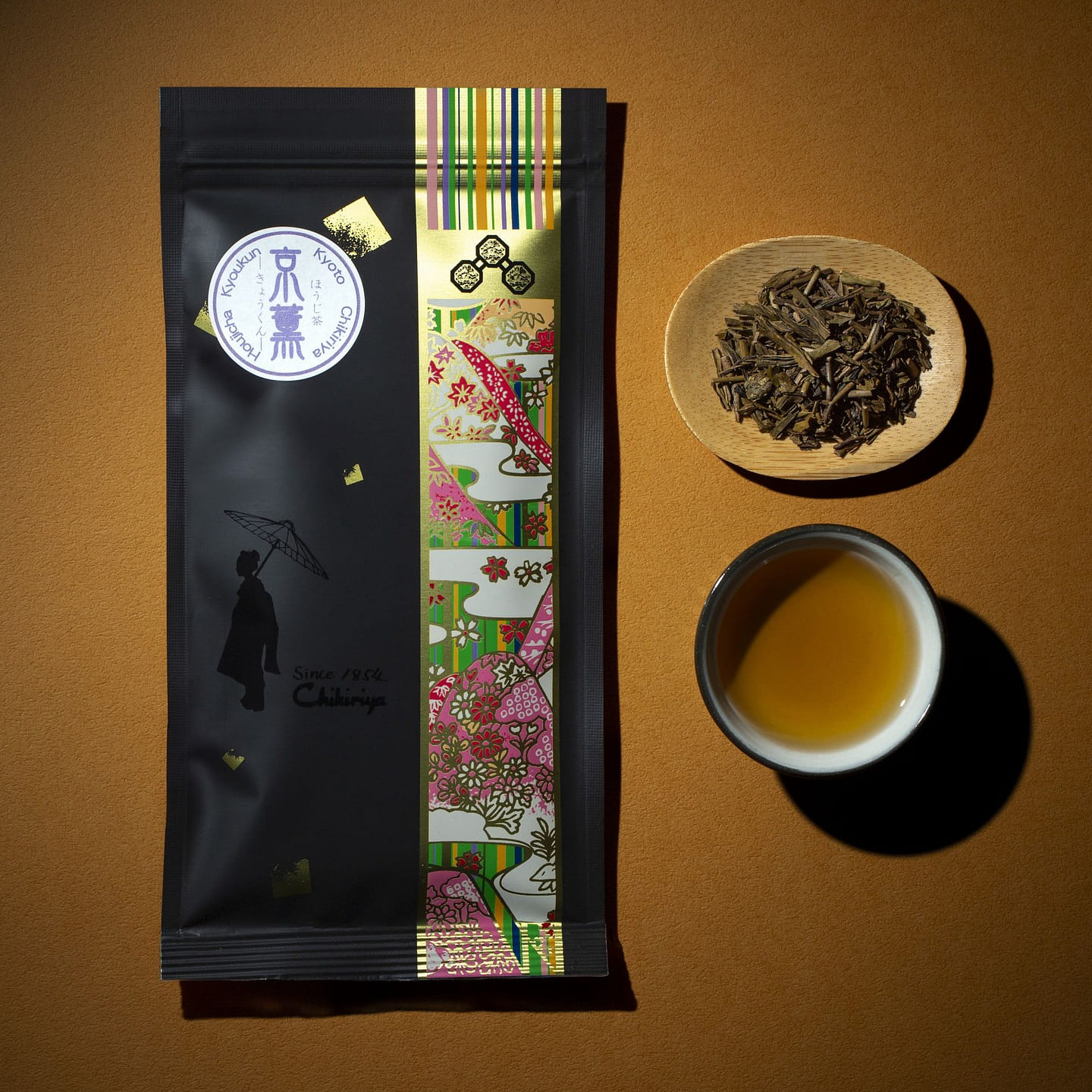 Chikiriya Premium - Hojicha "Kyoukun" (roasted Japanese Green Tea) - 1.06oz 1 each