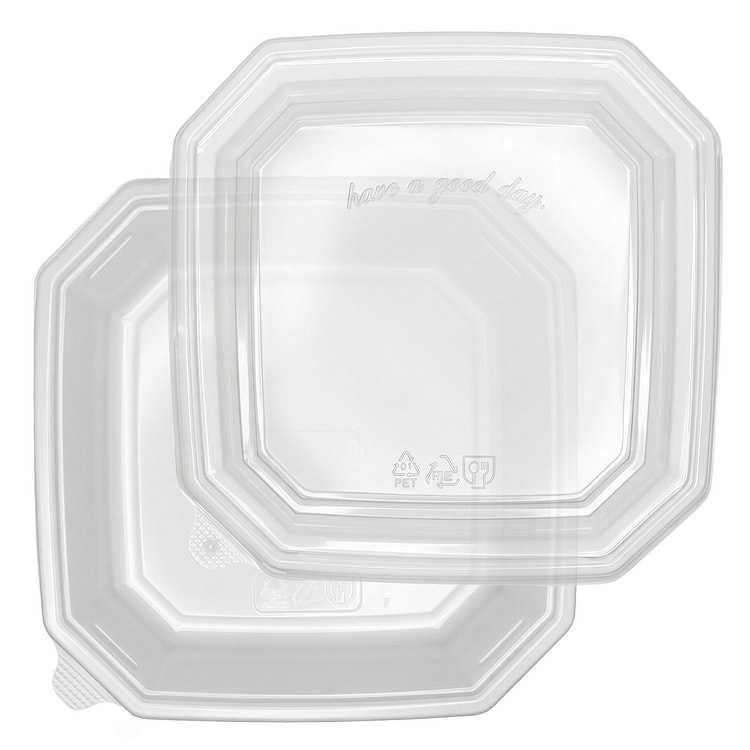 RETARCH Food Tray Set (Body + Lid), 100 Sets 100 count