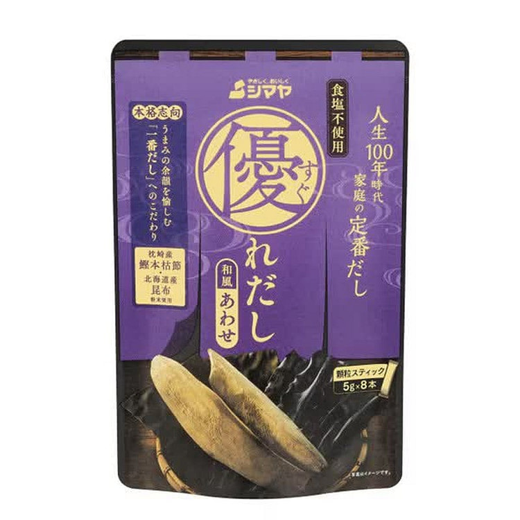 Shimaya Japanese Style Dashi 40g (5g x 8) 1 each