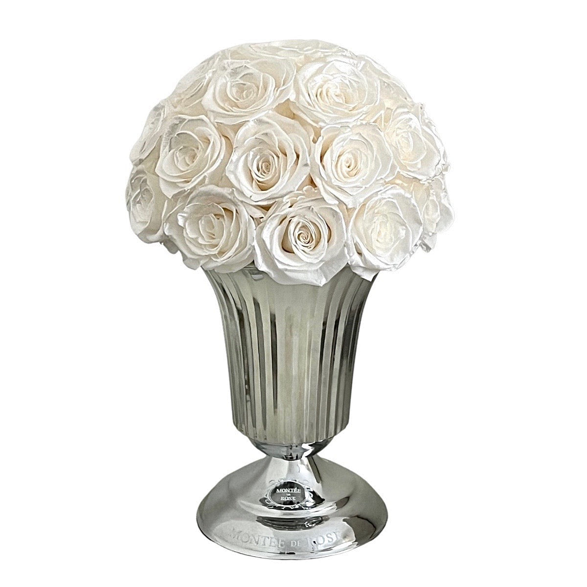 The Silver Vase Pure White 1 each