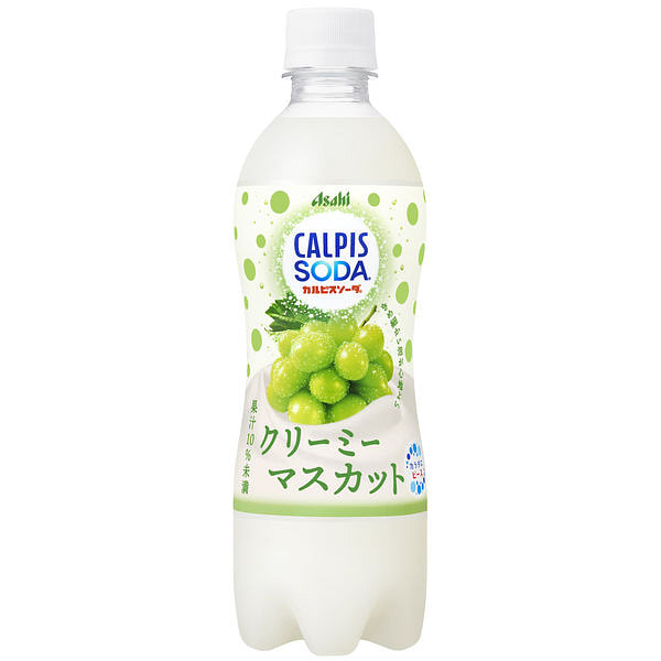 朝日 麝香葡萄可尔必思碳酸饮料BB04/30/25