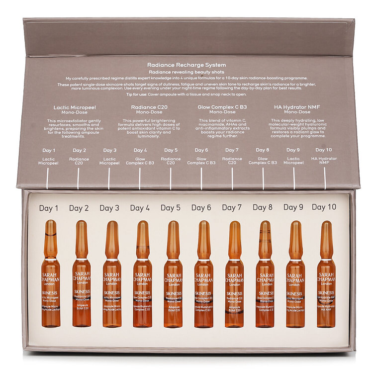 Sarah Chapman     Skinesis Radiance Recharge Syste