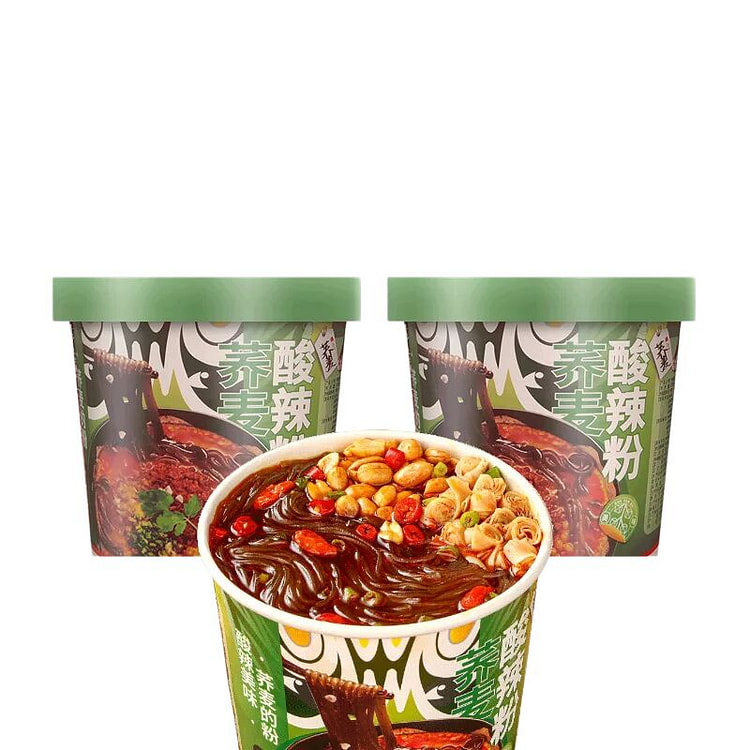 Class leader buckwheat sour and spicy noodles 138g 276 g