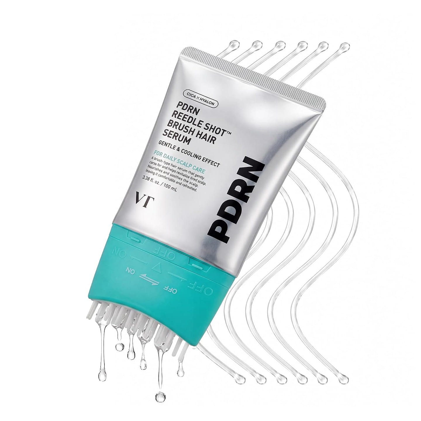 [VT] PDRN Reedle Shot Brush Hair Serum 100 ml