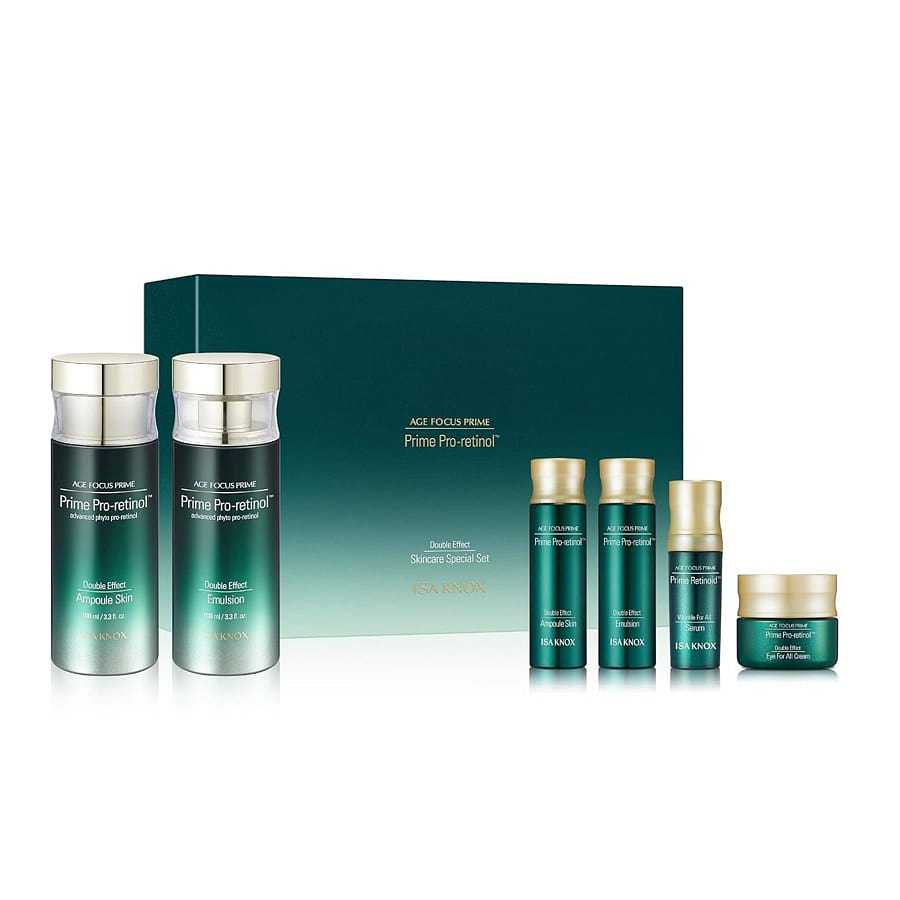 ISA KNOX Retinol Anti-Aging Skincare 6pc Set 1 box