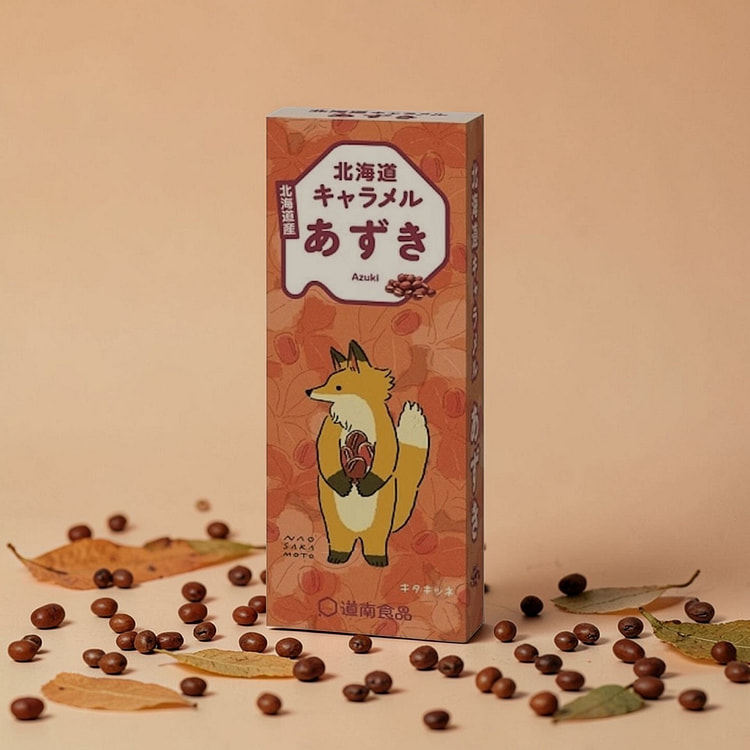 日本道南北海道限定红豆牛乳焦糖 72 克