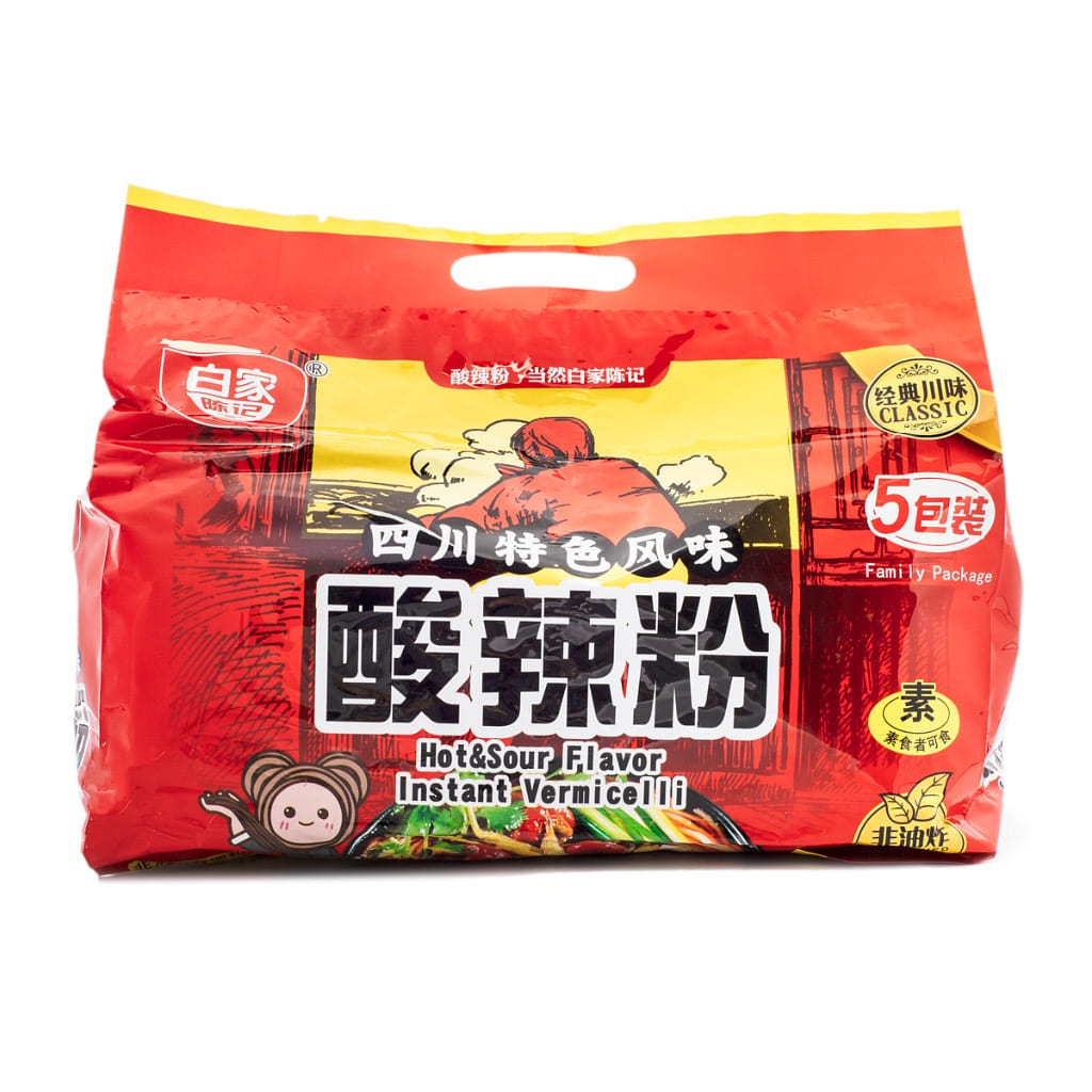 Baijia 即席春雨 インスタント春雨 酸辣味 525 グラム