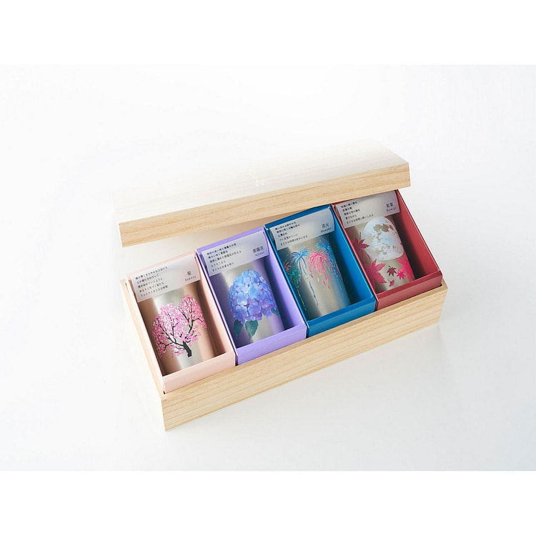 Special Japanese Sake Cup Set 4 Cups